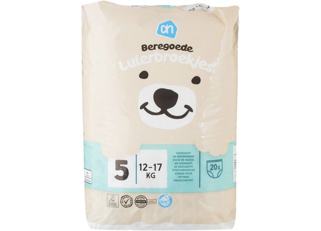 Beregoede luierbroekjes maat 5