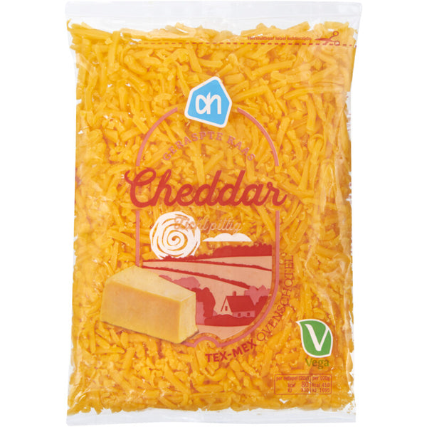 Cheddar geraspte kaas