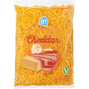 Cheddar geraspte kaas