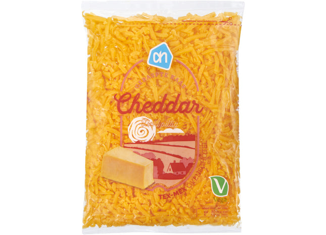 Cheddar geraspte kaas