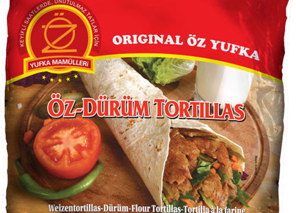 Yufka Oz-dürüm tortillas