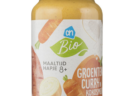 Organic vegetable curry with coconut milk 8m09