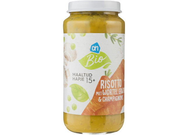 Bio-Risotto mit Karotte 15+