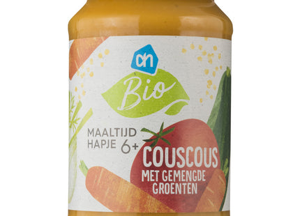 Biologisch Couscous met gemengde groente 6m+