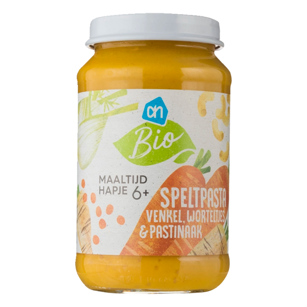 Biologisch Speltpasta venkel wortel pastinaak 6m+