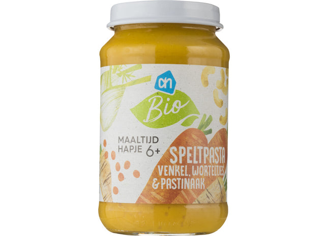 Bio-Dinkelpaste Fenchel Karotte Pastinake 6 Monate+