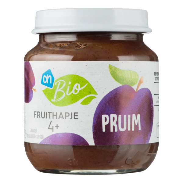 Biologisch Fruithapje pruim 4m+