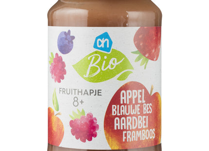 Organic Fruit snack apple blueberry strawberry 8m+