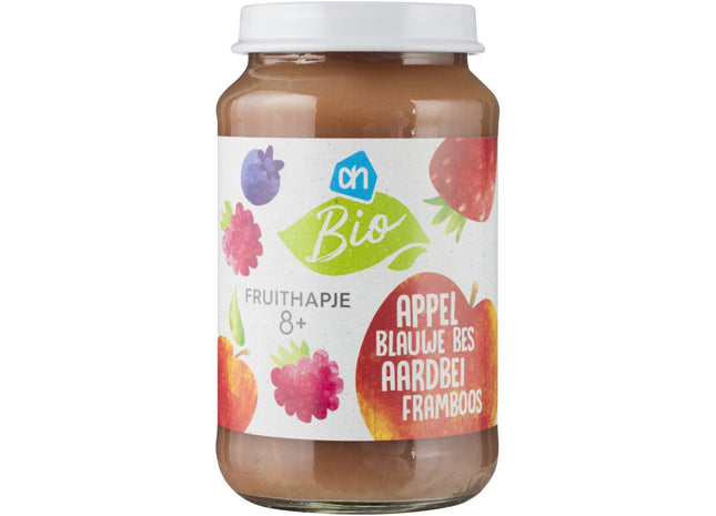 Bio-Fruchtsnack Apfel Heidelbeere Erdbeere 8m+