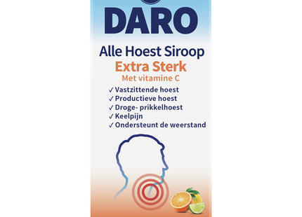 Daro Alle hoest siroop met vitamine c