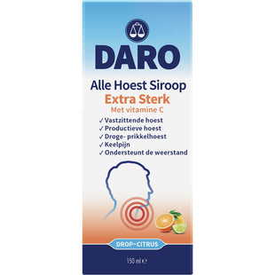 Daro Alle hoest siroop met vitamine c