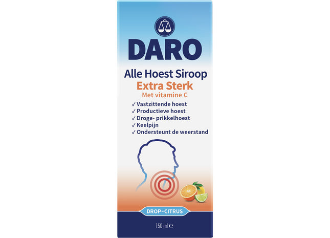 Daro Alle hoest siroop met vitamine c