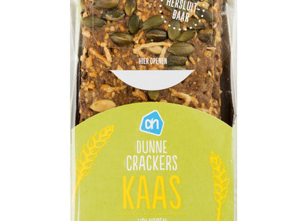 Dunne crackers kaas