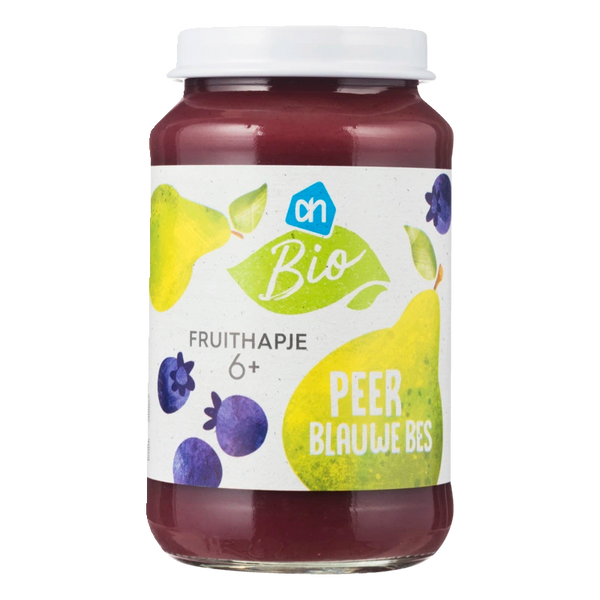 Biologisch Fruithapje peer blauwe bes 6m+