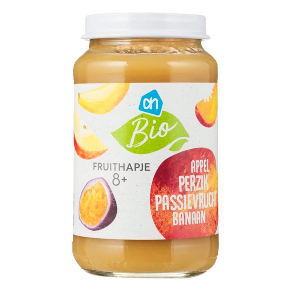 Biologischer Obstsnack Apfel Pfirsich ab 8 Monaten+