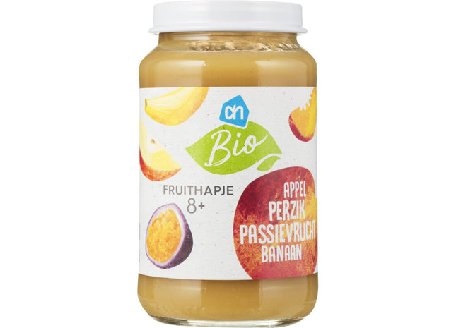 Biologisch Fruithapje appel perzik 8m+