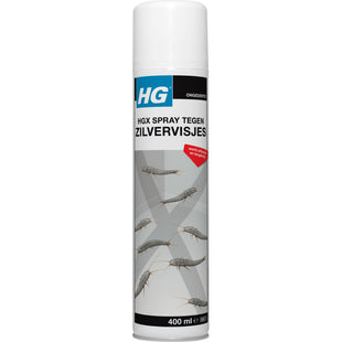HG Spray tegen zilvervisjes