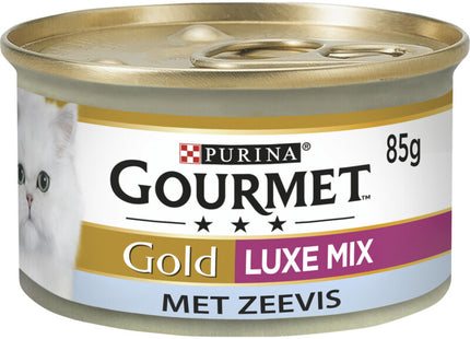 Gourmet Gold luxury mix with sea fish &amp; spinach