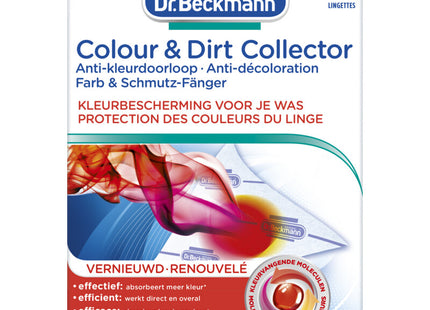Dr. Beckmann Anti-kleurdoorloop doekjes