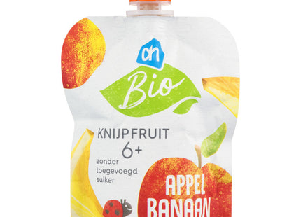 Biologisch Knijpfruit appel banaan 6m+