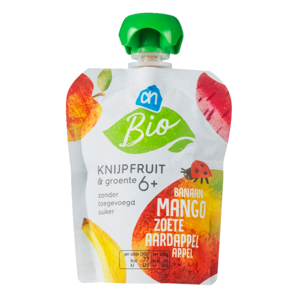 Biologisch Quetschobst Mango Süßkartoffel 6m+
