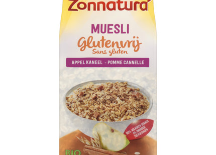 Zonnatura Muesli apple cinnamon gluten free