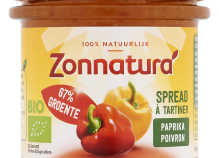 Zonnatura Groentespread paprika