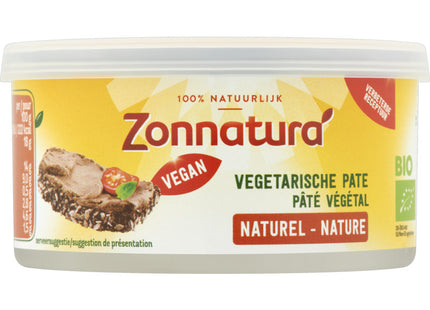 Zonnatura Vegetarische pate naturel