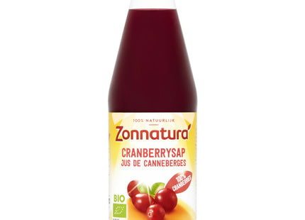 Zonnatura Cranberry juice