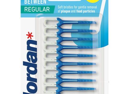 Jordan Clean zwischen Zahnstäbchen regelmäßig