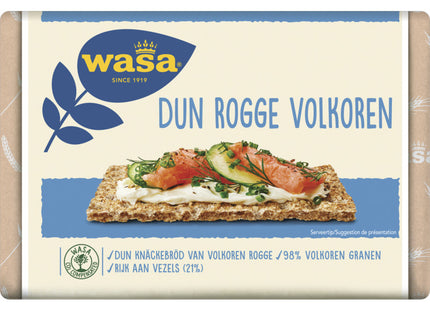 Wasa Thin Rye Wholegrain