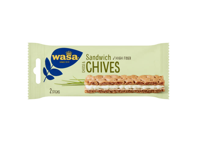 Wasa Sandwich roomkaas bieslook 3-pack