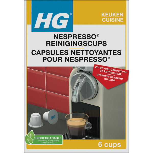 HG Nespresso Reinigungstassen