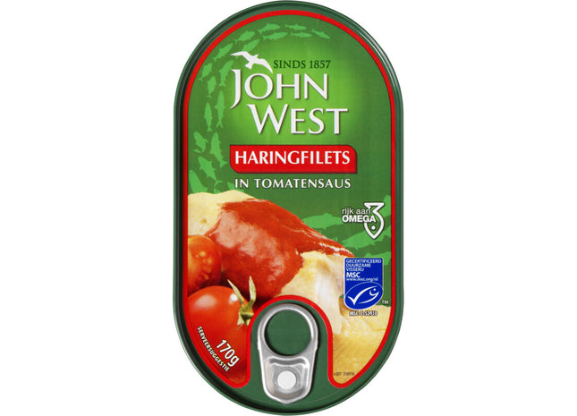 John West Haringfilets in tomatensaus