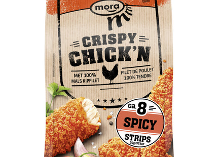 Mora Crispy chick'n spicy strips