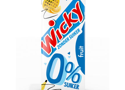 Wicky Fruit 0% sugar