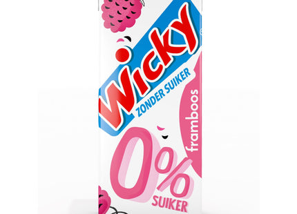 Wicky Framboos 0% suiker