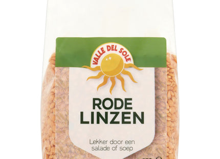 Valle del sole Rode linzen heel