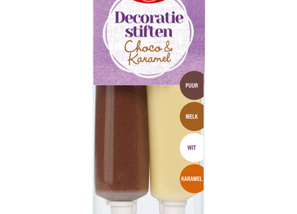 Dr. Oetker Decoration markers chocolate &amp; caramel