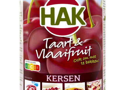 Hak Taart & vlaaifruit kersen