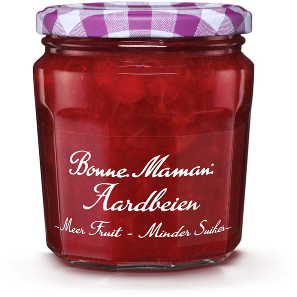 Bonne Maman Meer fruit minder suiker aardbeienjam