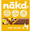Nakd. Lemon cake bars
