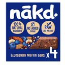 Nakd. Blueberry muffin bars