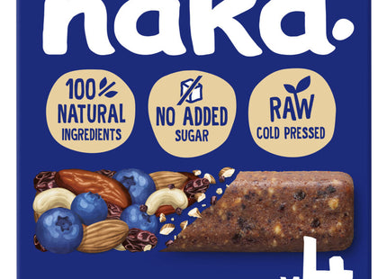 naked. Fruit bar with nuts blueberry muffin