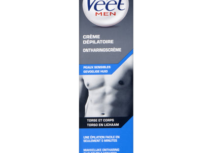 Veet Men ontharingscreme gevoelige huid