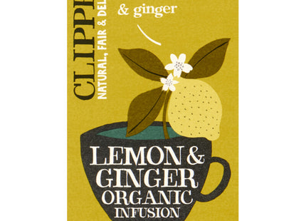 Clipper Lemon & Ginger organic infusion