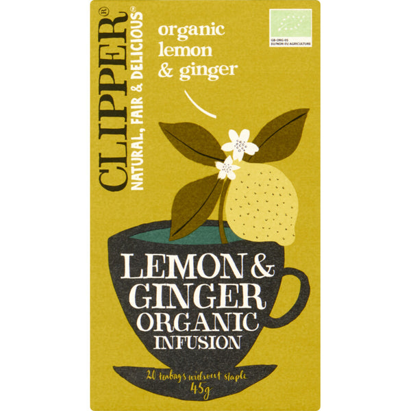 Clipper Bio-Kräutertee Zitrone & Ingwer