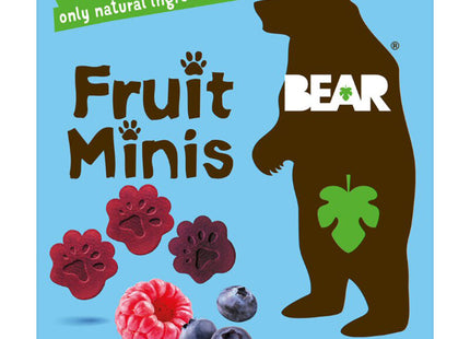 Bear Fruit minis raspberry and blueberry
