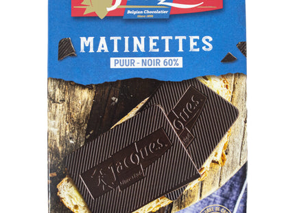 Jacques Dunkle Schokolade 60 % Matinetten