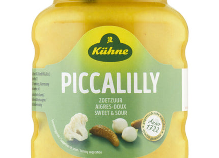 Kühne Ambachtelijke piccalilly zoetzuur  Dutchshopper